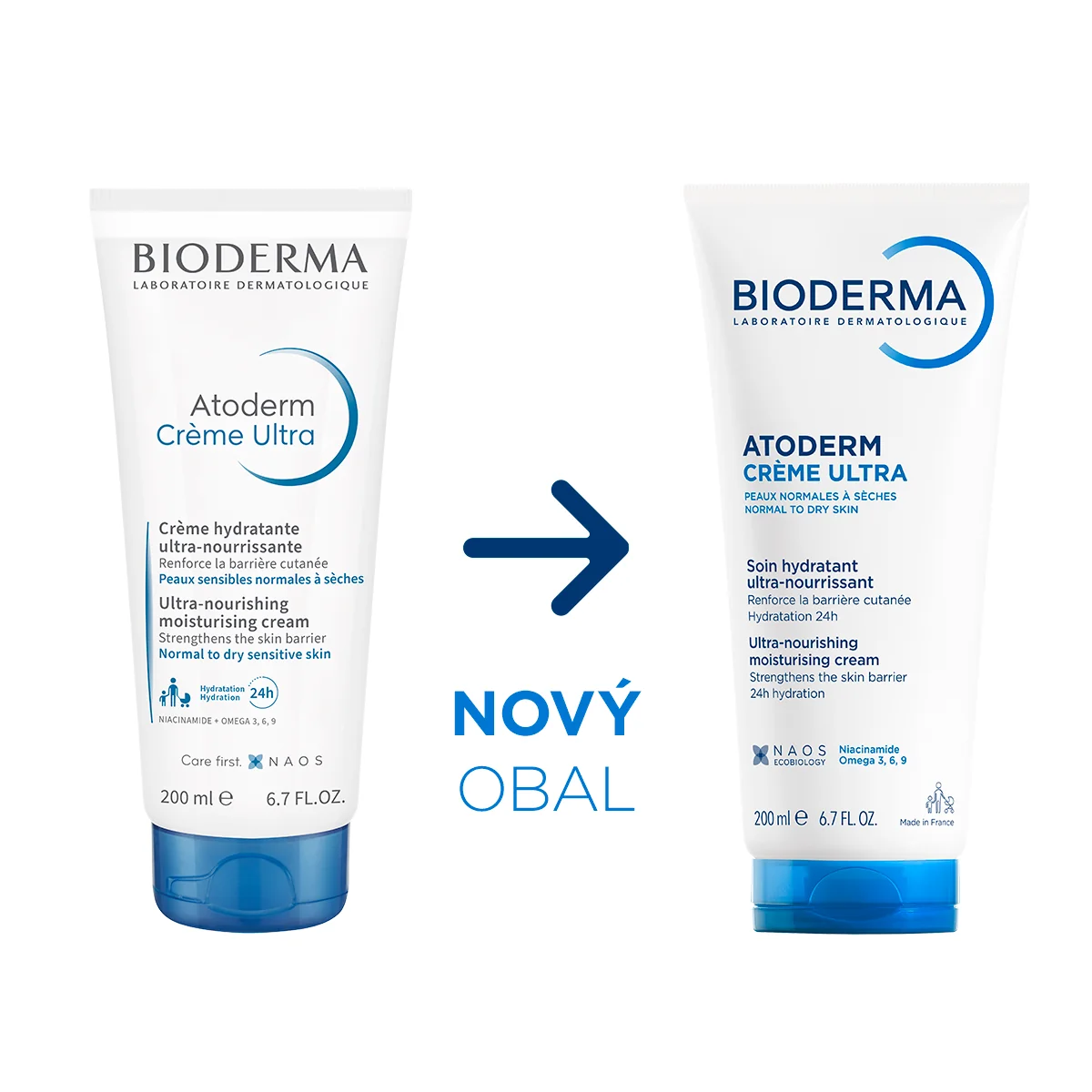 BIODERMA Atoderm Krém Ultra výživný telový krém 200 ml