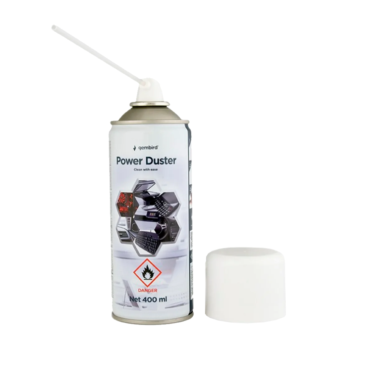 Stlačený vzduch na strojčeky Gembird 400ml