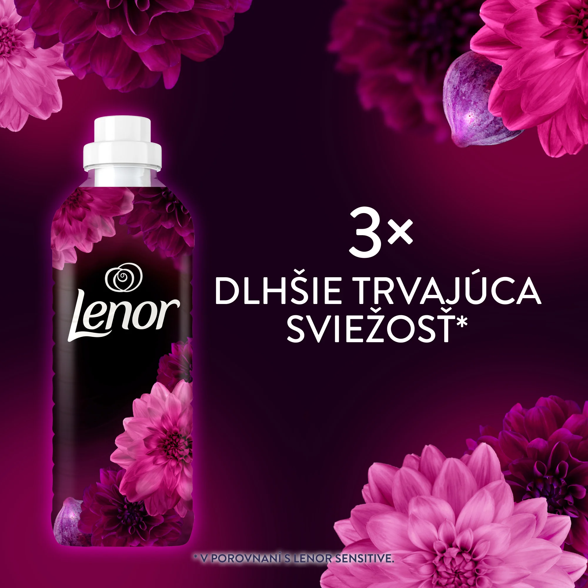 Lenor Lotus Water & Diamond Figs aviváž, 59 praní 1239 ml