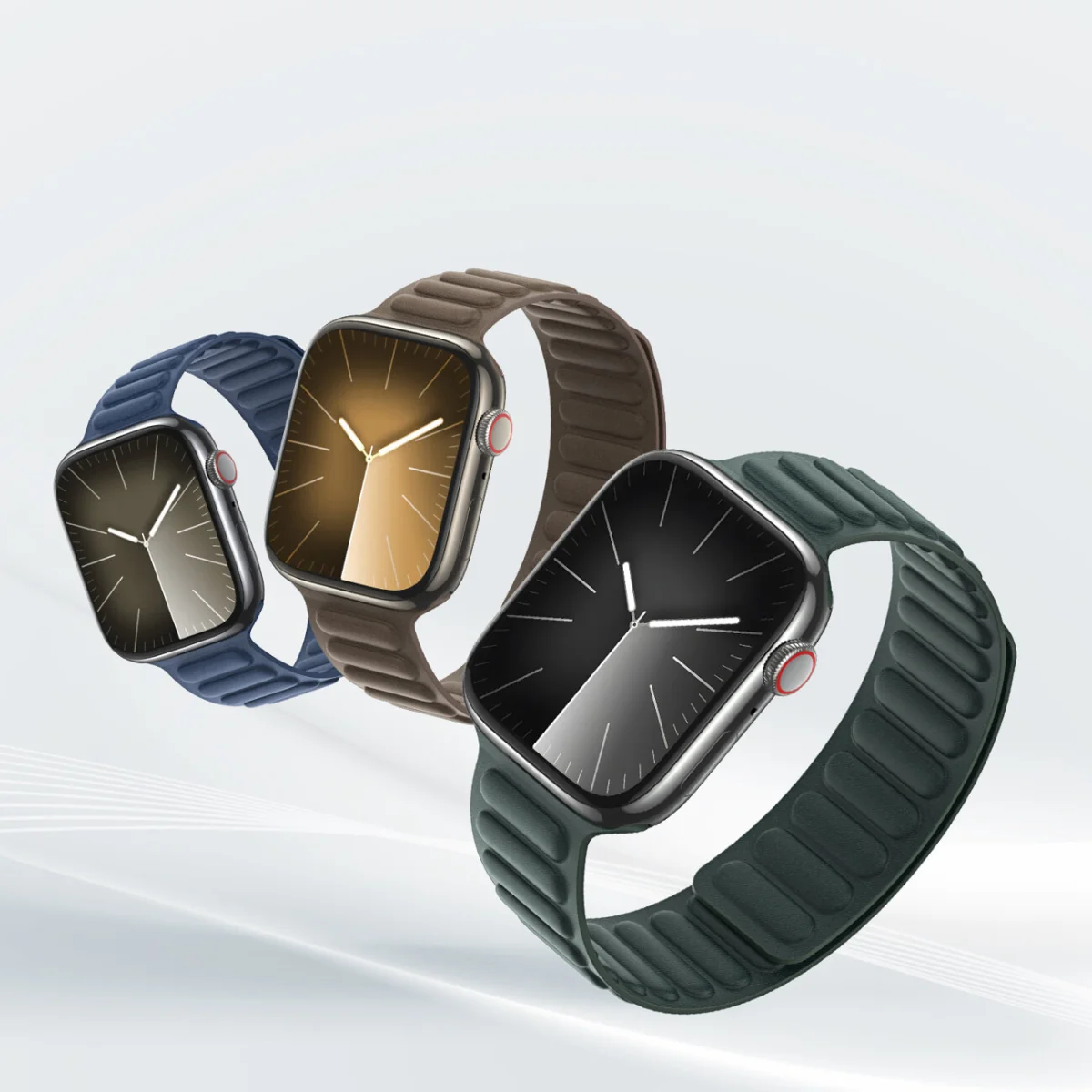 Dux Ducis Magnetic Strap remienok na Apple Watch 38/40/41mm green