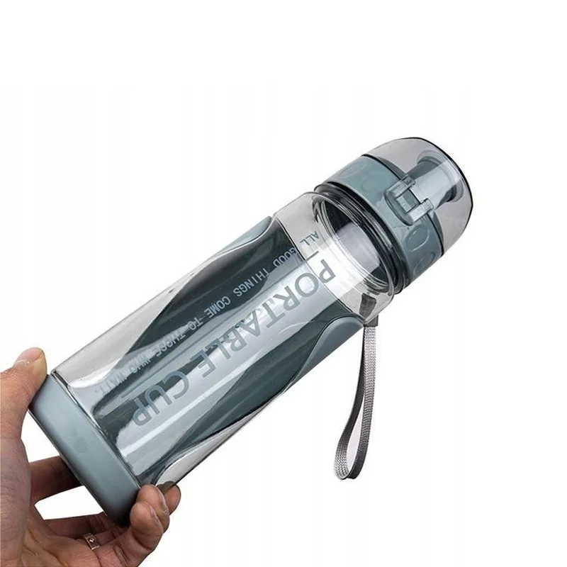 Livefy fľaša na vodu Fitcup 600 ml, modrá