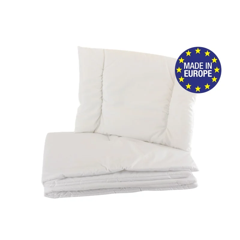 Bomimi Set perinka 120x90 + vankúšik 60x40 do postieľky, biela