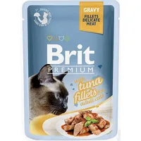 Brit Premium Cat Delicate Fillets In Gravy With Tuna 85g