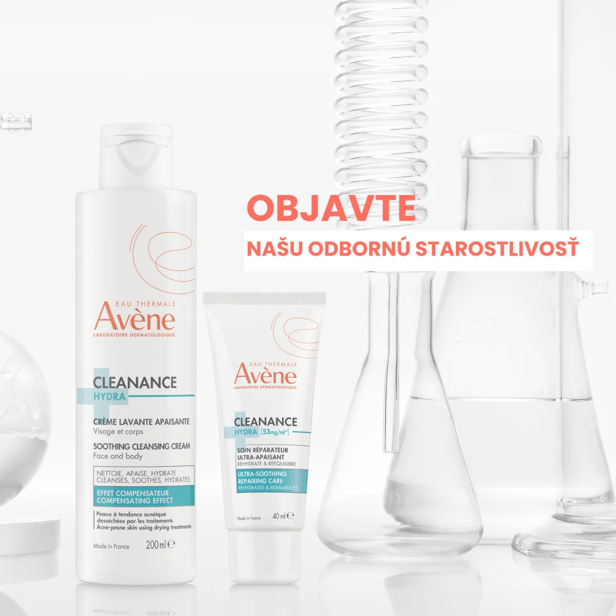Avène Cleanance Hydra Upokojujúci krém 40 ml