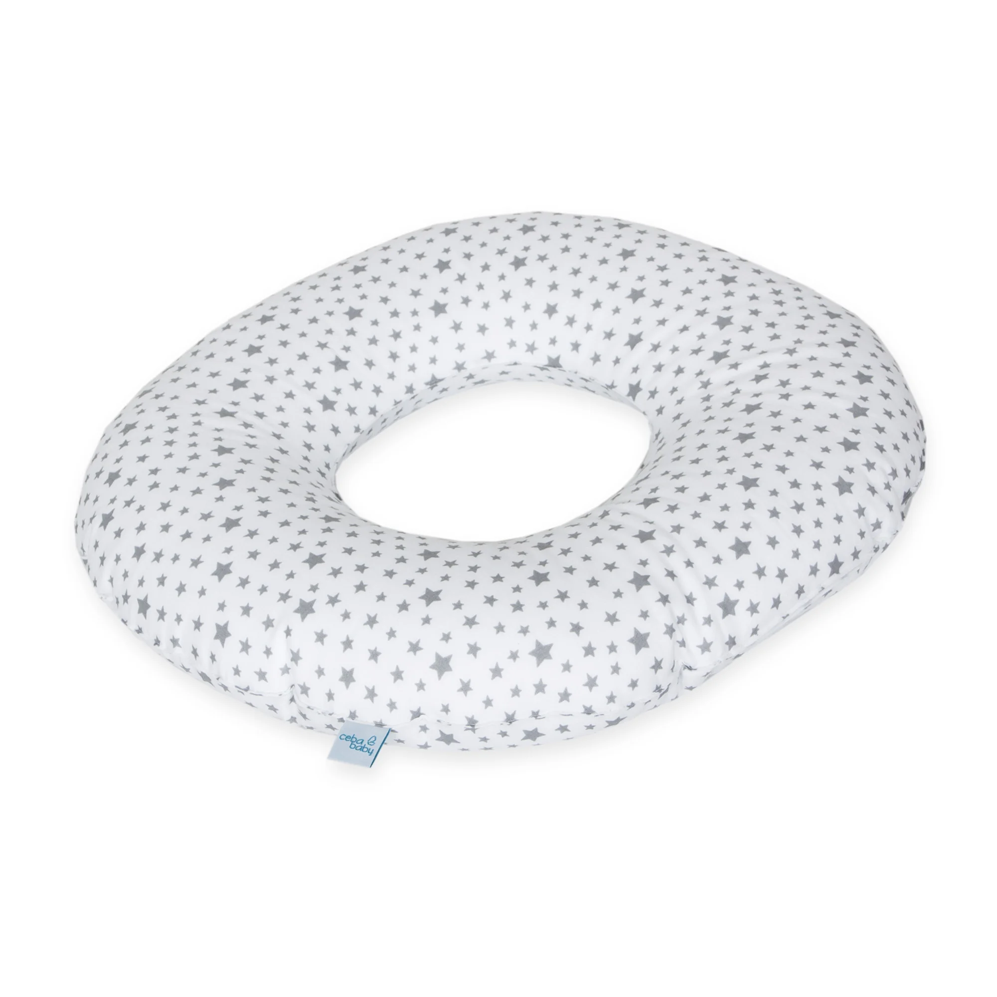CEBA Vankúš popôrodný Šedé hviezdičky na bielej 1×1 ks
