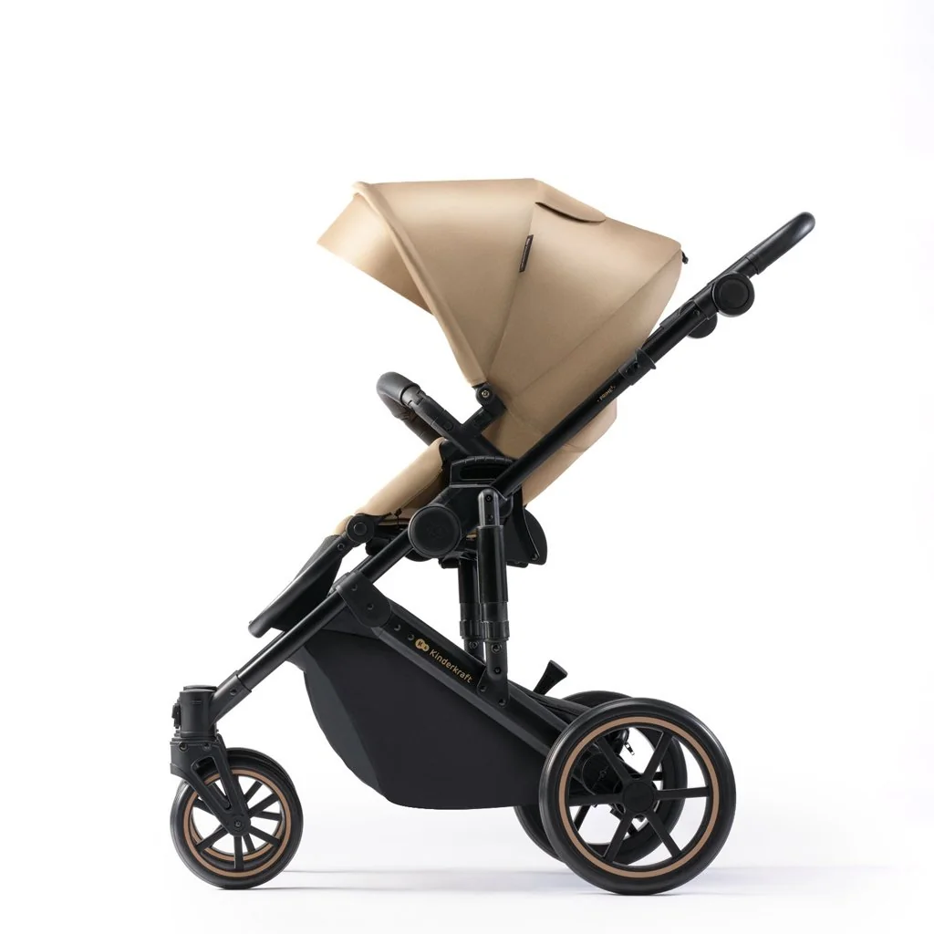 Kinderkraft PRIME 2 kombinovaný kočík 3v1 Sandrose Beige Premium