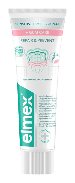 ELMEX SENSITIVE PROFESSIONAL REPAIR & PREVENT 1×75 ml, zubná pasta