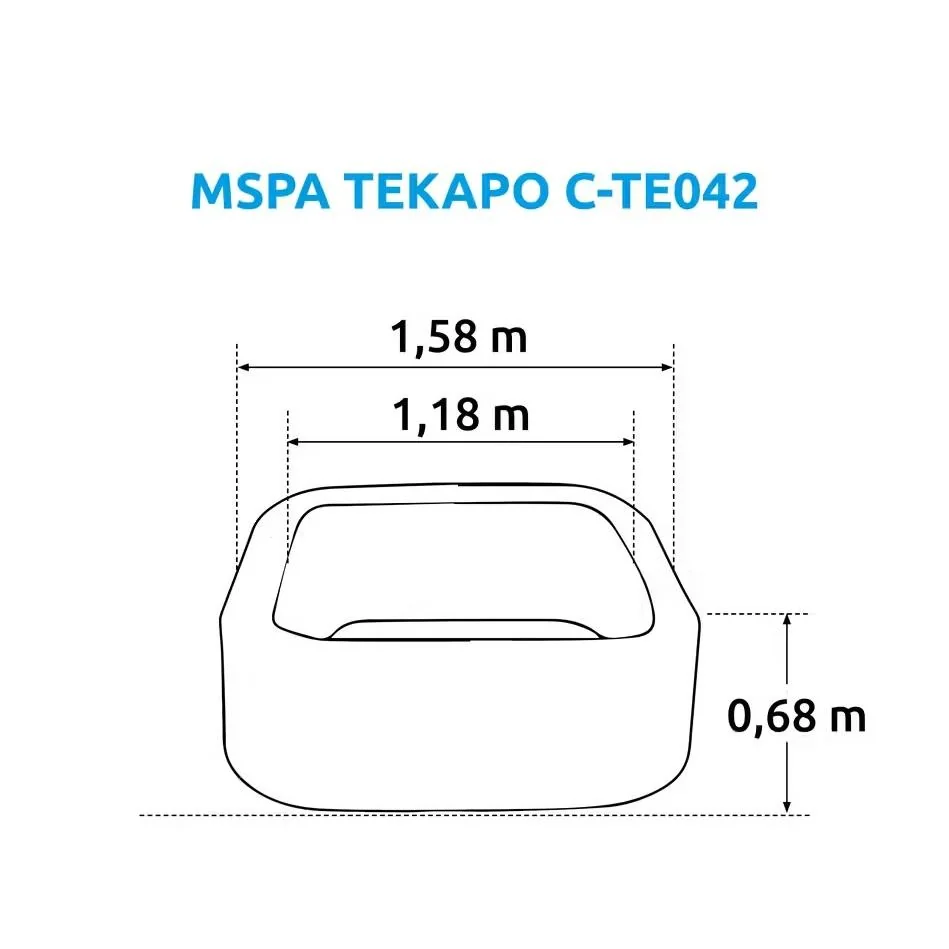 Nafukovacia vírivka Marimex MSPA Tekapo C-TE042 ## 11400266