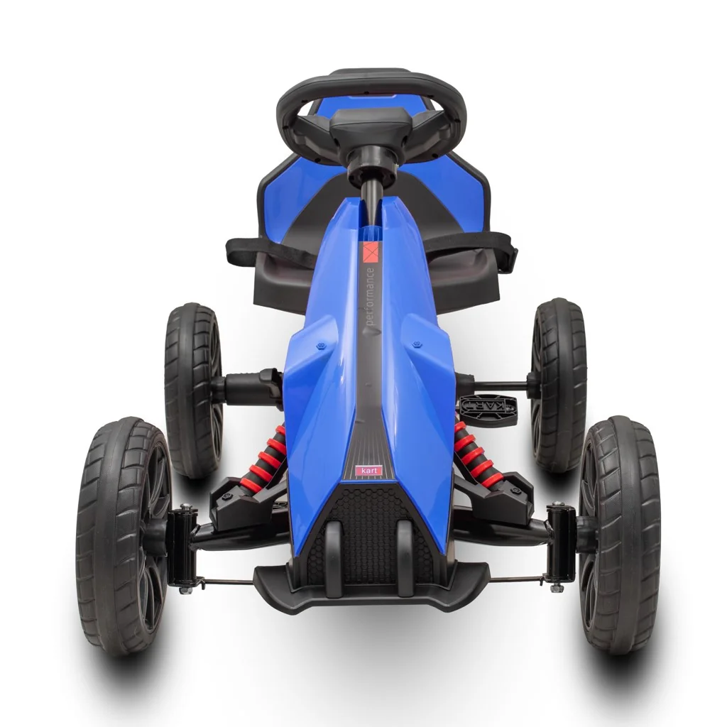 Detská šliapacia motokára Go-kart Speedster modrá