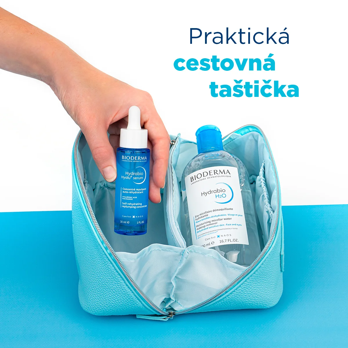 Bioderma Hydrabio darčekový balíček pre dehydratovanú pleť a vrásky 1 set