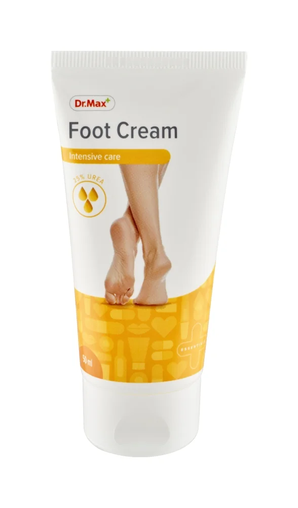 Dr. Max FOOT CREAM UREA 25% 50ML 1×50 ml, hydratačný krém na nohy