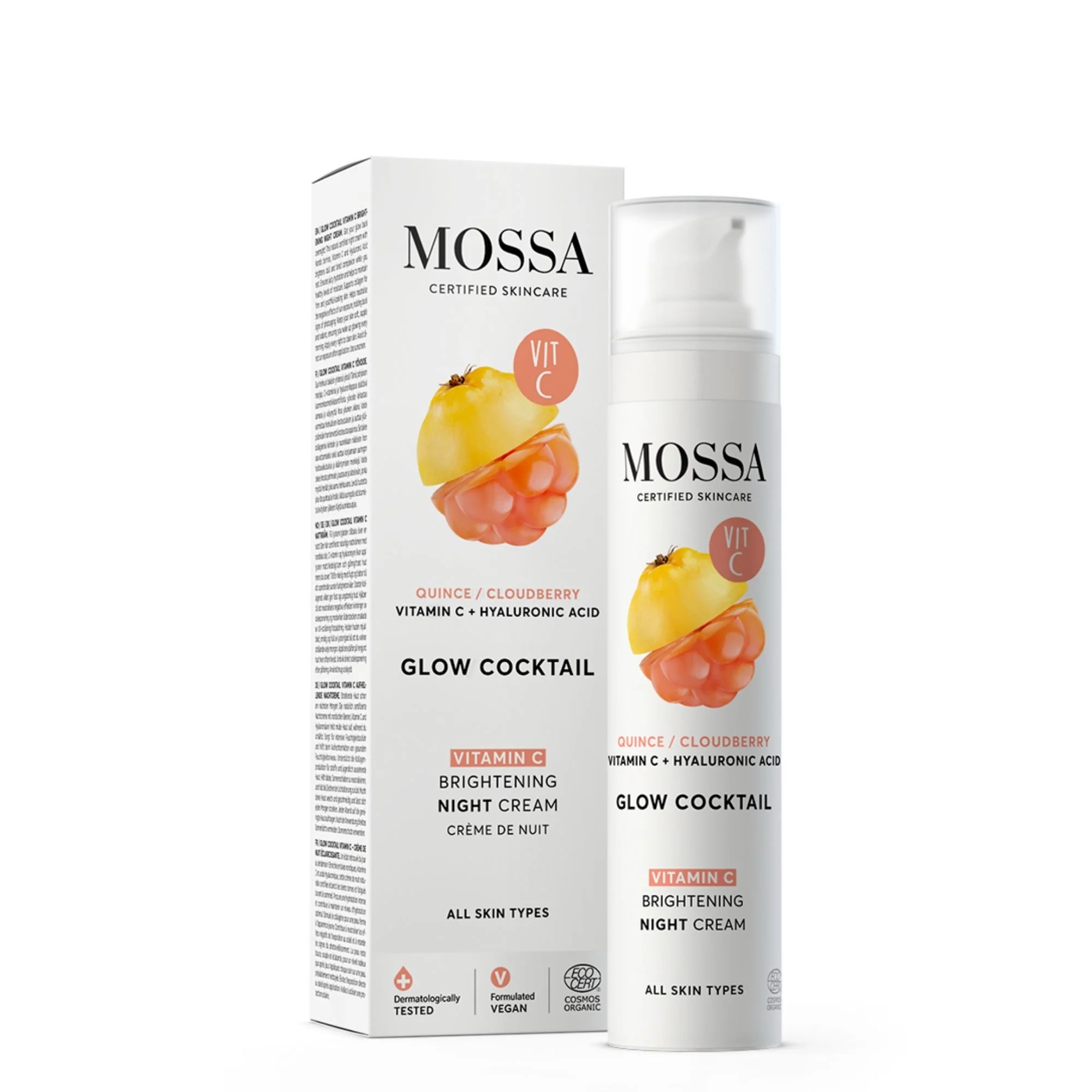 MOSSA NOČNÝ KRÉM S VIT.C GLOW COCKTAIL 50ML 50 ml