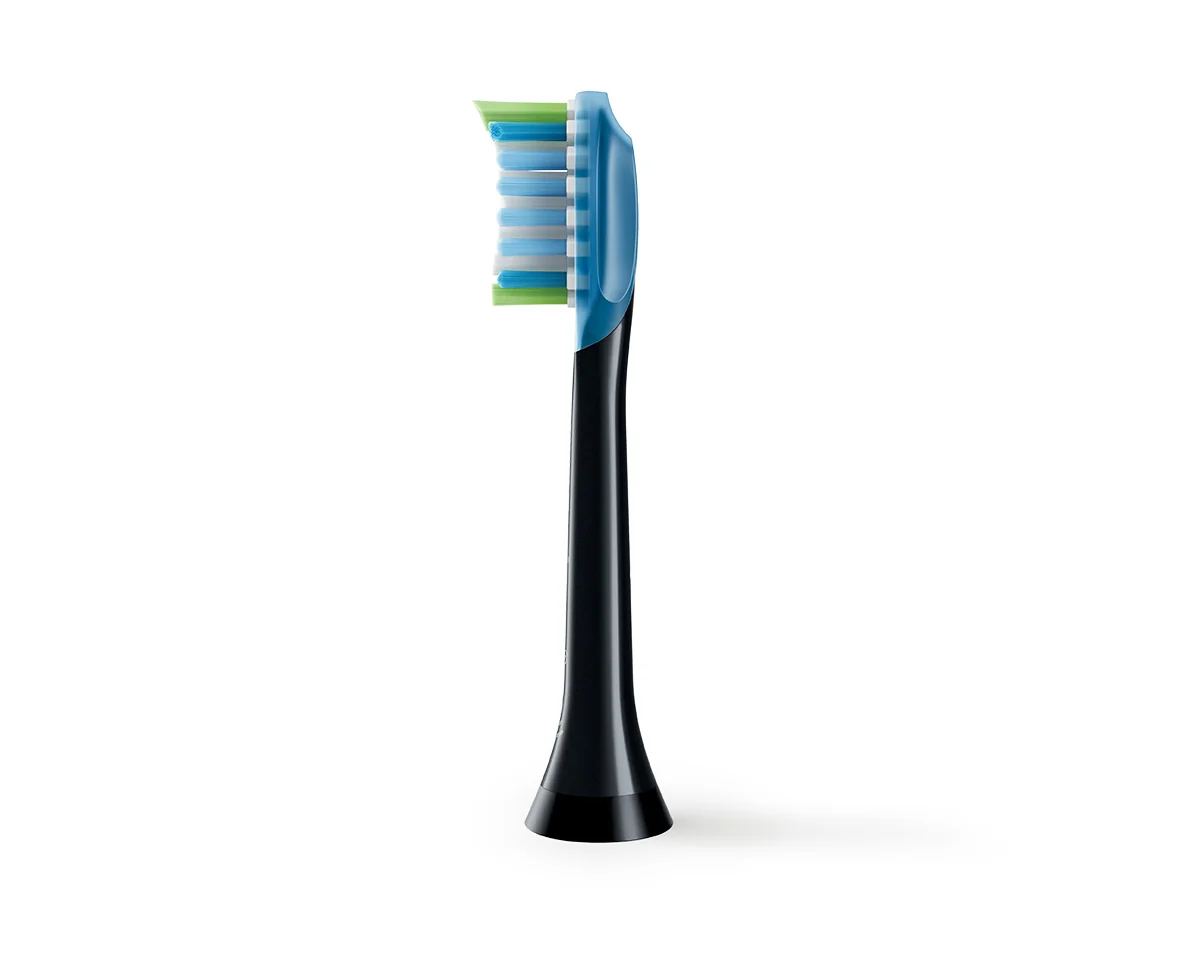 Philips - Nástavce HX9044/33 C3 Premium Plaque Defence pre Sonicare 3. generácie, čierna 1×4 ks, hlavica na sonickú kefku