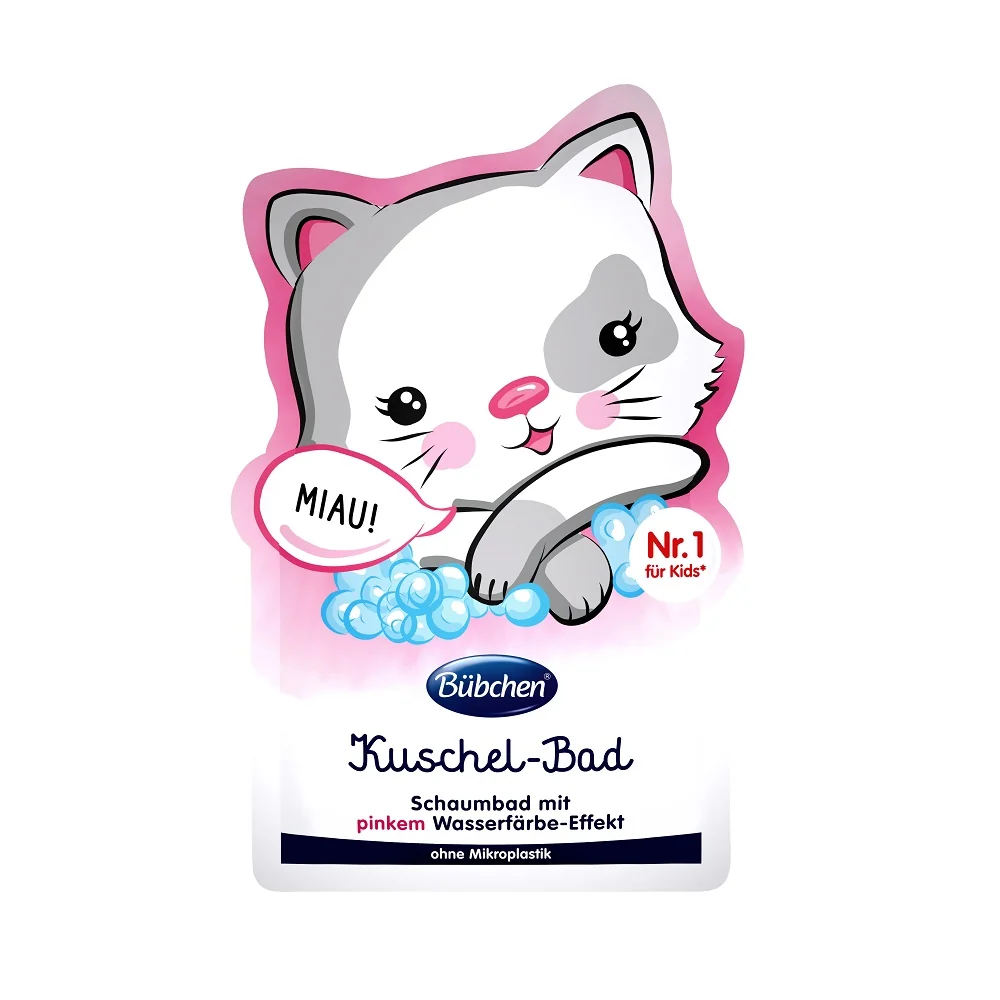Bübchen Kids Kúpeľ mačiatko 1×40 ml, detský kúpeľ