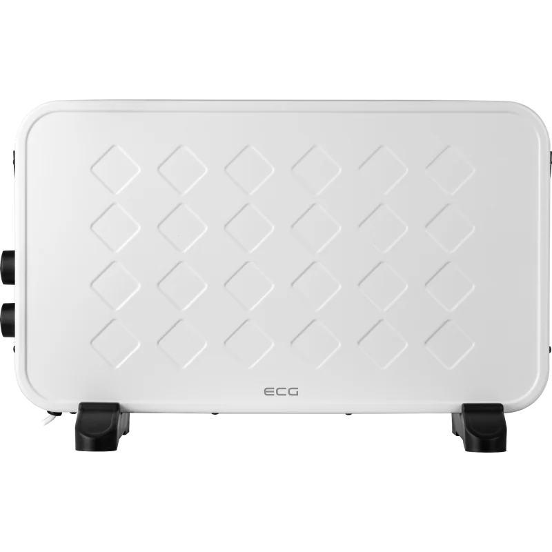 Ohrievač konvektor s ventilátorom ECG TK2070 WHITE