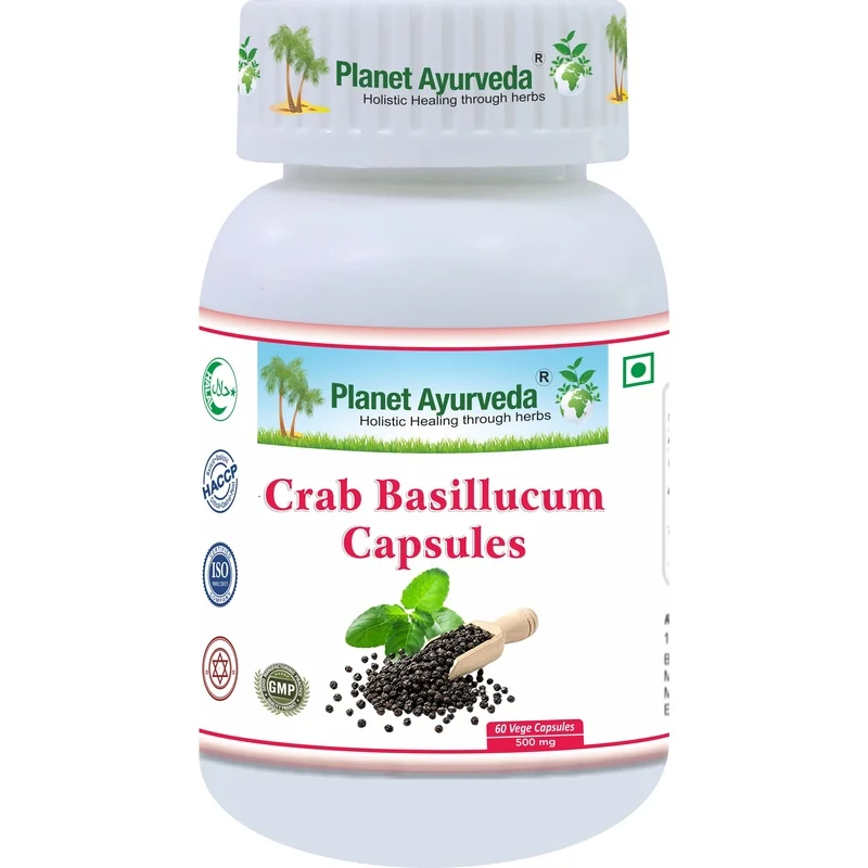 Crab Basillucum - podpora imunity a dýchacích ciest 60 kapsúl
