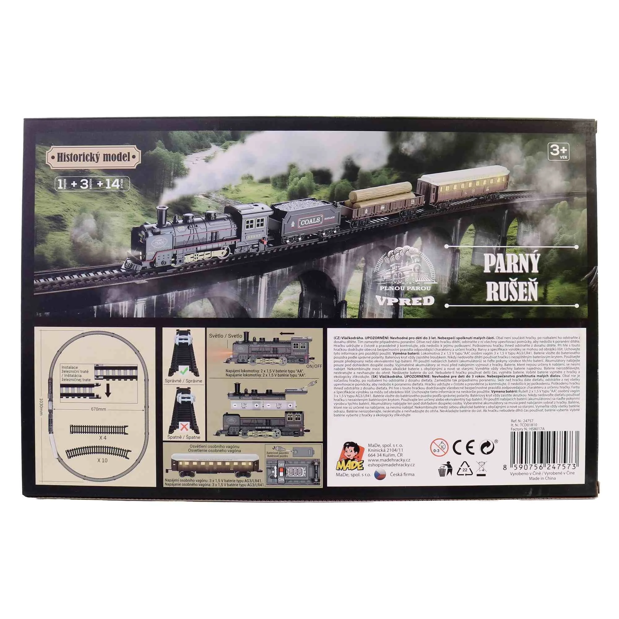 Historický model Parná lokomotíva , 224757