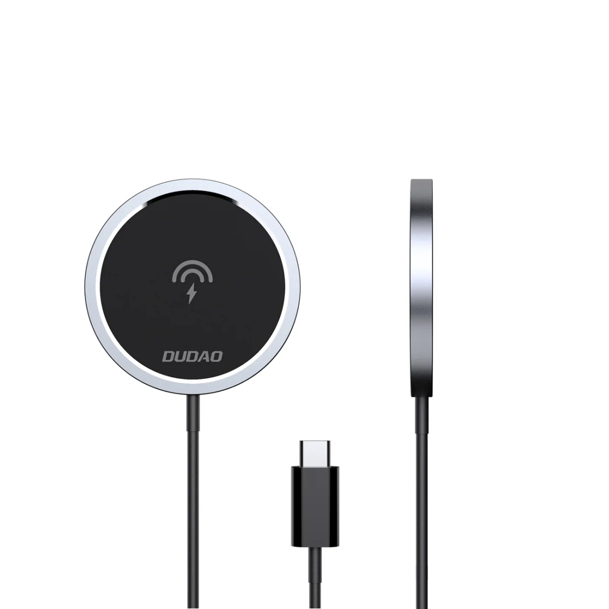 Dudao A12XS MagSafe nabíjačka 15W, čierna
