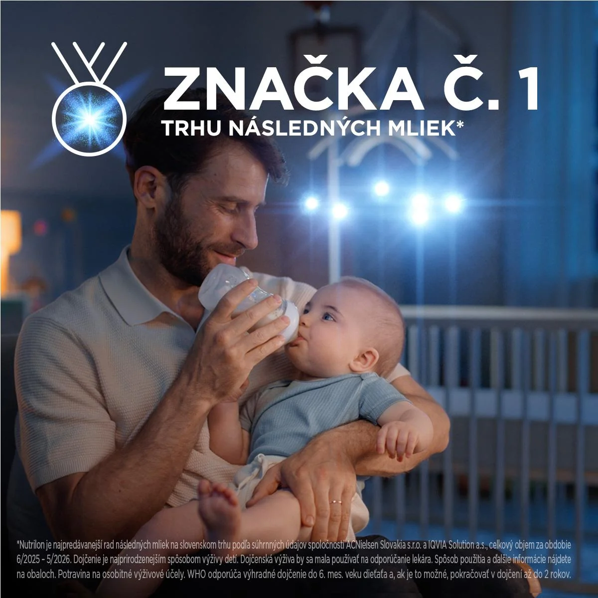 Nutrilon Advanced 2 1×800 g, dojčenská mliečna výživa