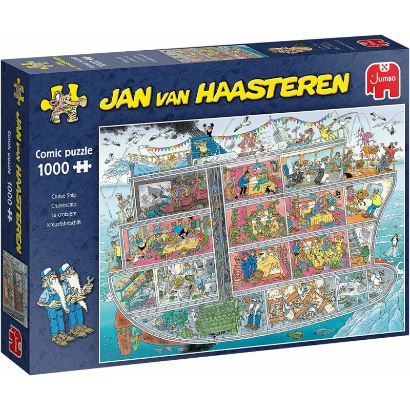 Jumbo Jan van Haasteren Puzzle Cruise Ship 1000 dielikov