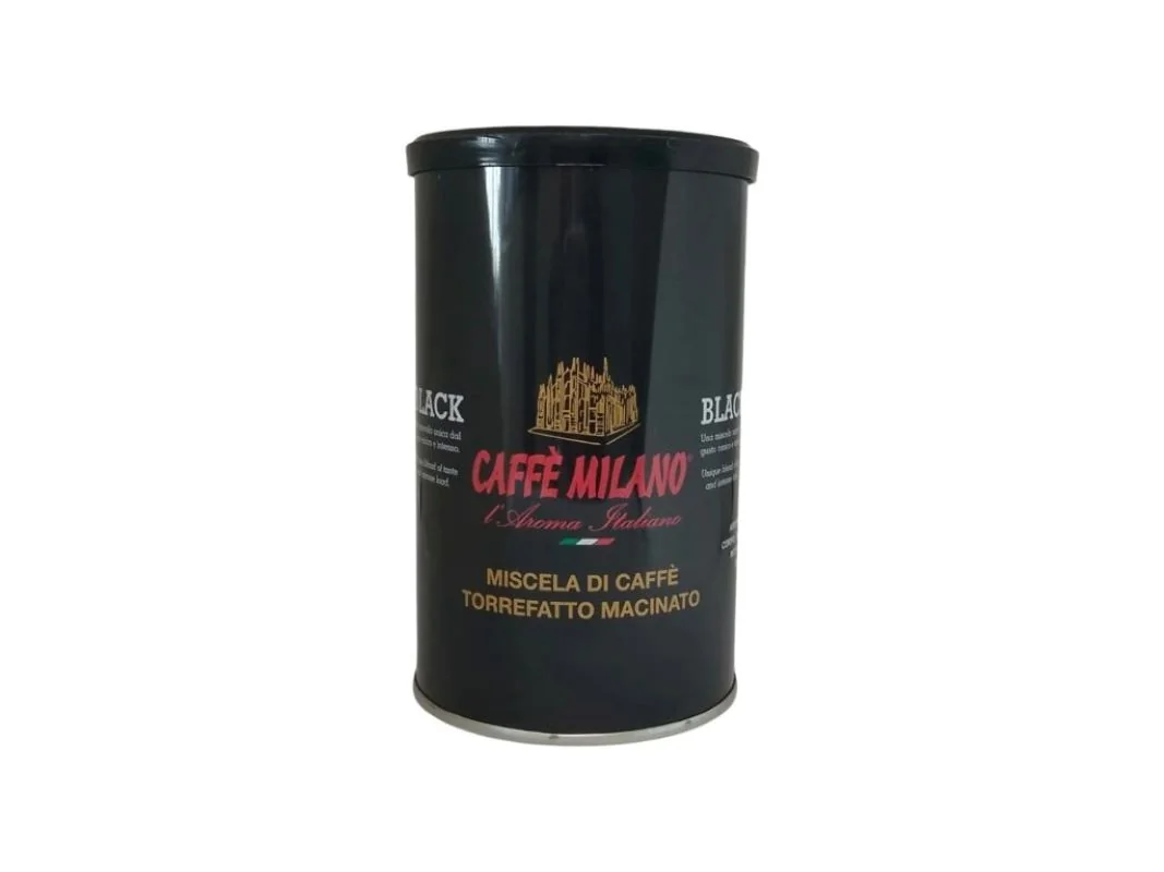 Caffé Milano Black Blend mletá káva 250 g