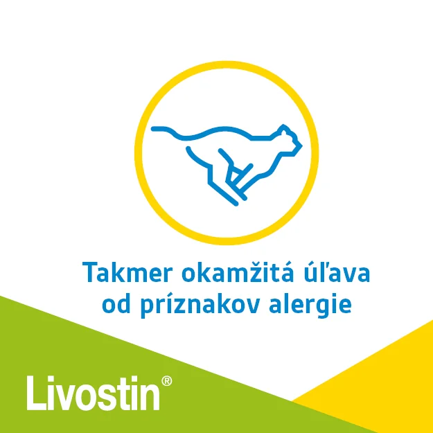 Livostin 0,5 mg/ ml 1×4 ml, očné kvapky