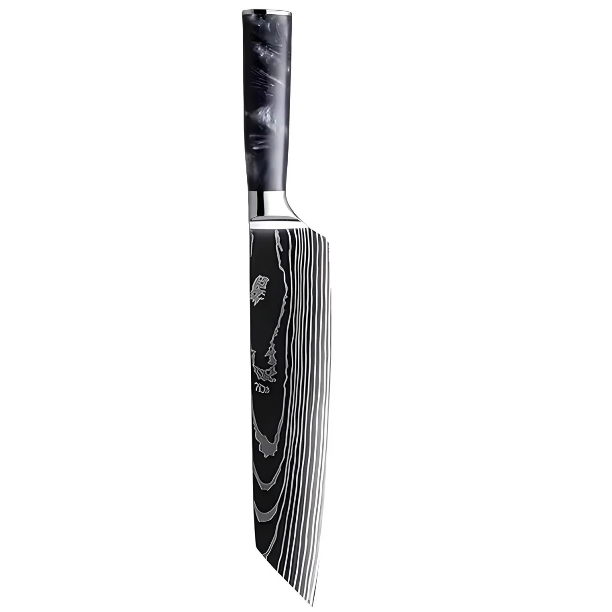 Kuchynský nôž Blade-Kiritsuke 30 cm čepeľ, uhlíková oceľ