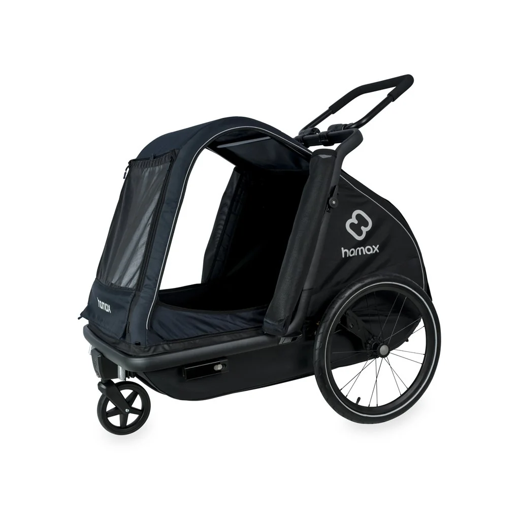 Vozík pre psov Pluto Large navy/black