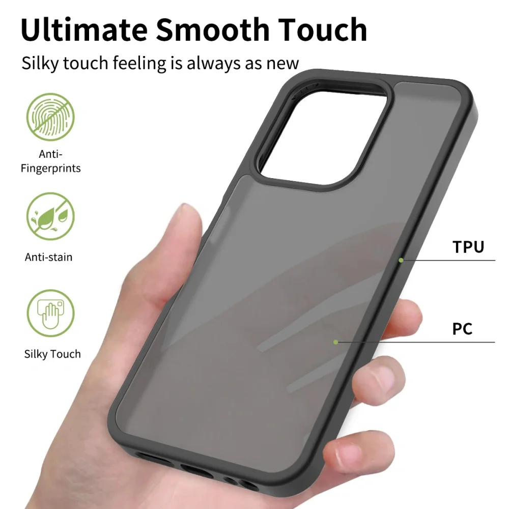 Tech-Protect Magmat kryt na Xiaomi Redmi 15C / Poco C85 (173mm), čierny y