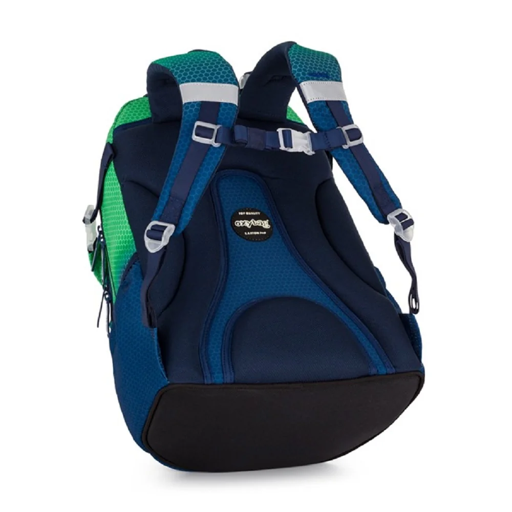 Školský batoh OXY OMBRE Zelený Ergonomický, 28 l