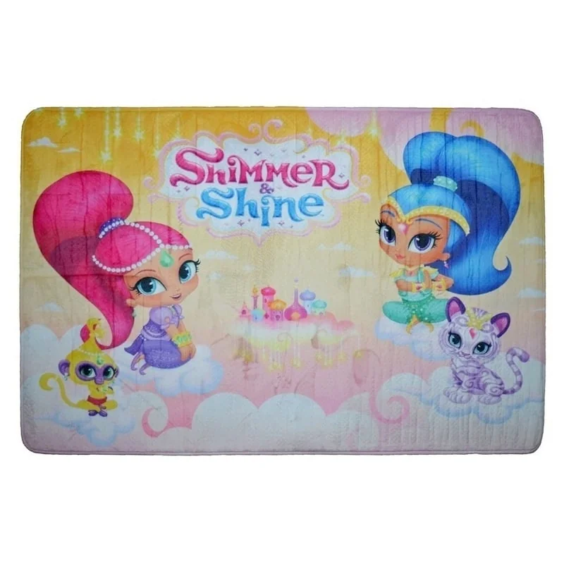 Nickelodeon detský koberec ultra mäkký Shimmer & Shine 100 x 150 cm