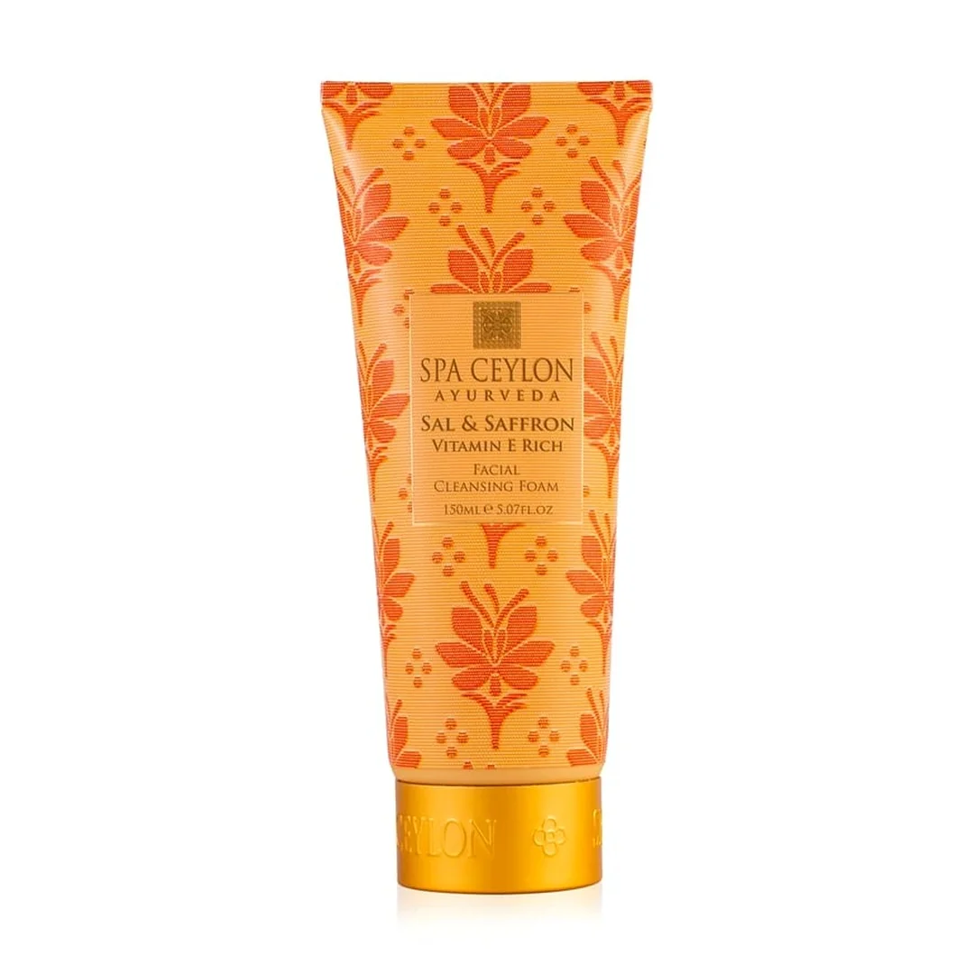 Čistiaca pena na tvár Sal & Saffron 150 ml, s vitamínom E