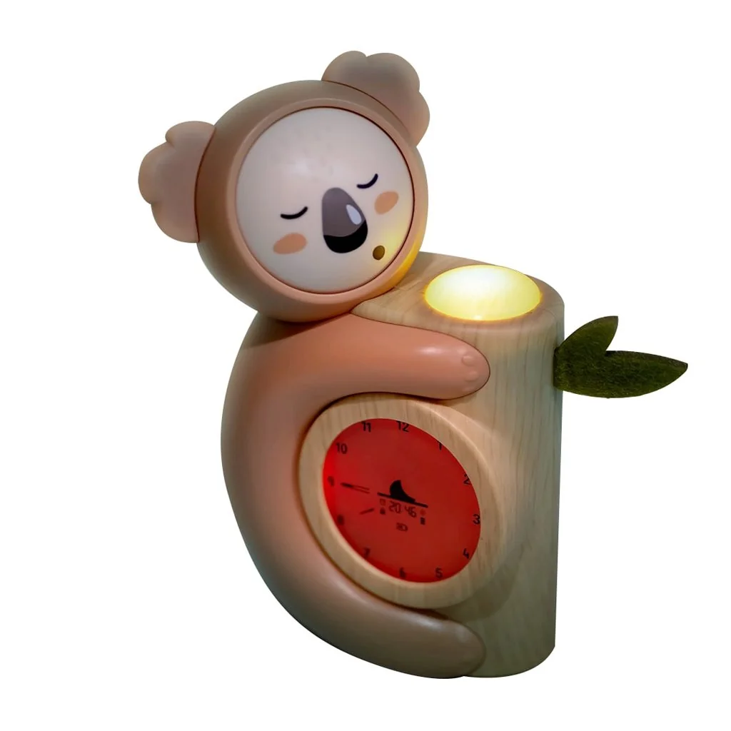Budík detský so svetielkom Koala