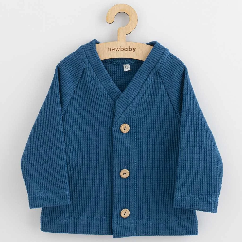 Dojčenský kabátik na gombíky New Baby Luxury clothing Oliver