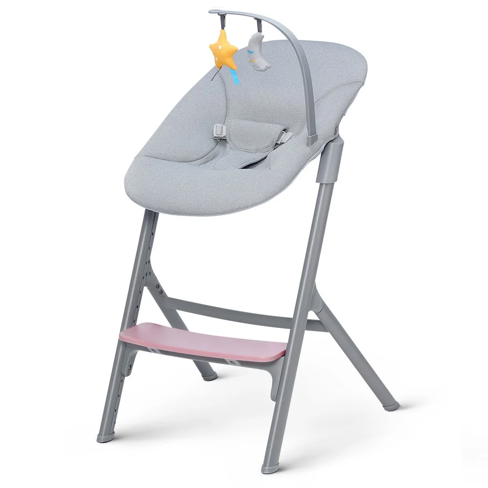 Set jedálenská stolička Livy Aster Pink + lehátko Calmee, Premium