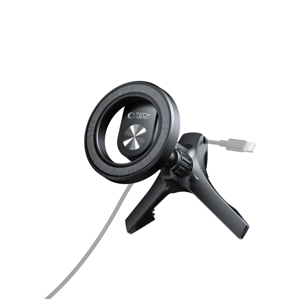 Tech-Protect N53 MagSafe magnetický držiak na mobil do auta, čierny