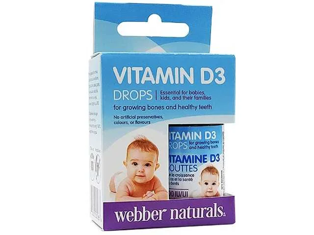 VITAMIN D3  400IU 15ML KVAPKY PRE DETI 1×