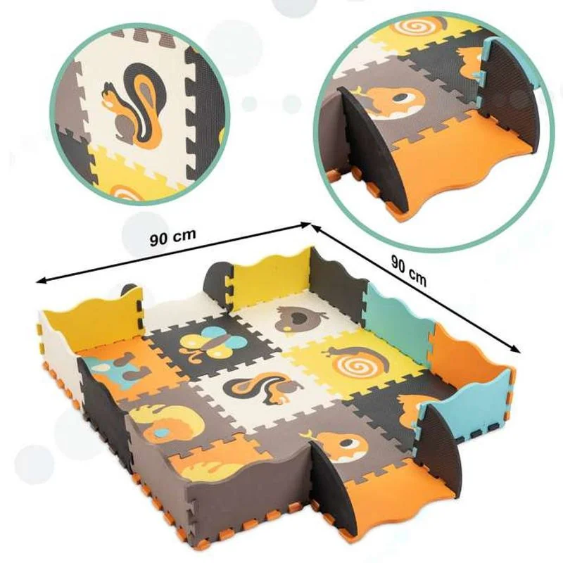 MG SoftPlay penové puzzle podložka 25ks, animals