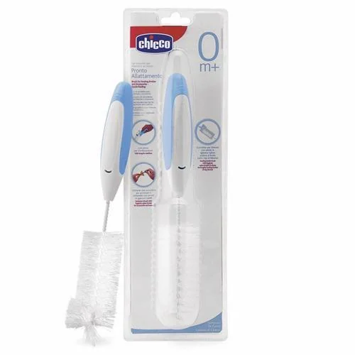 CHICCO Kefa na fľaše a cumlíky 1×1 ks, pre všetky druhy fliaš