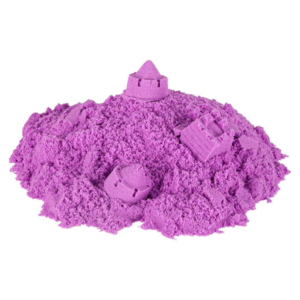 Kinetický piesok 1 kg – fialový, v sáčku