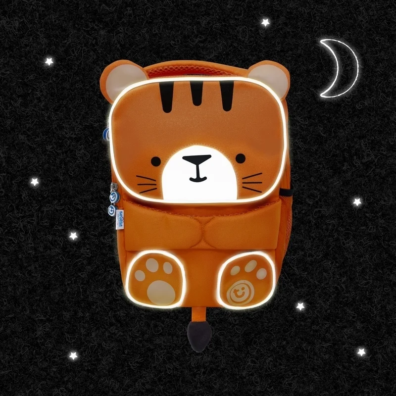 Trunki Toddlepak Batoh, Tyger Tipu, oranžový