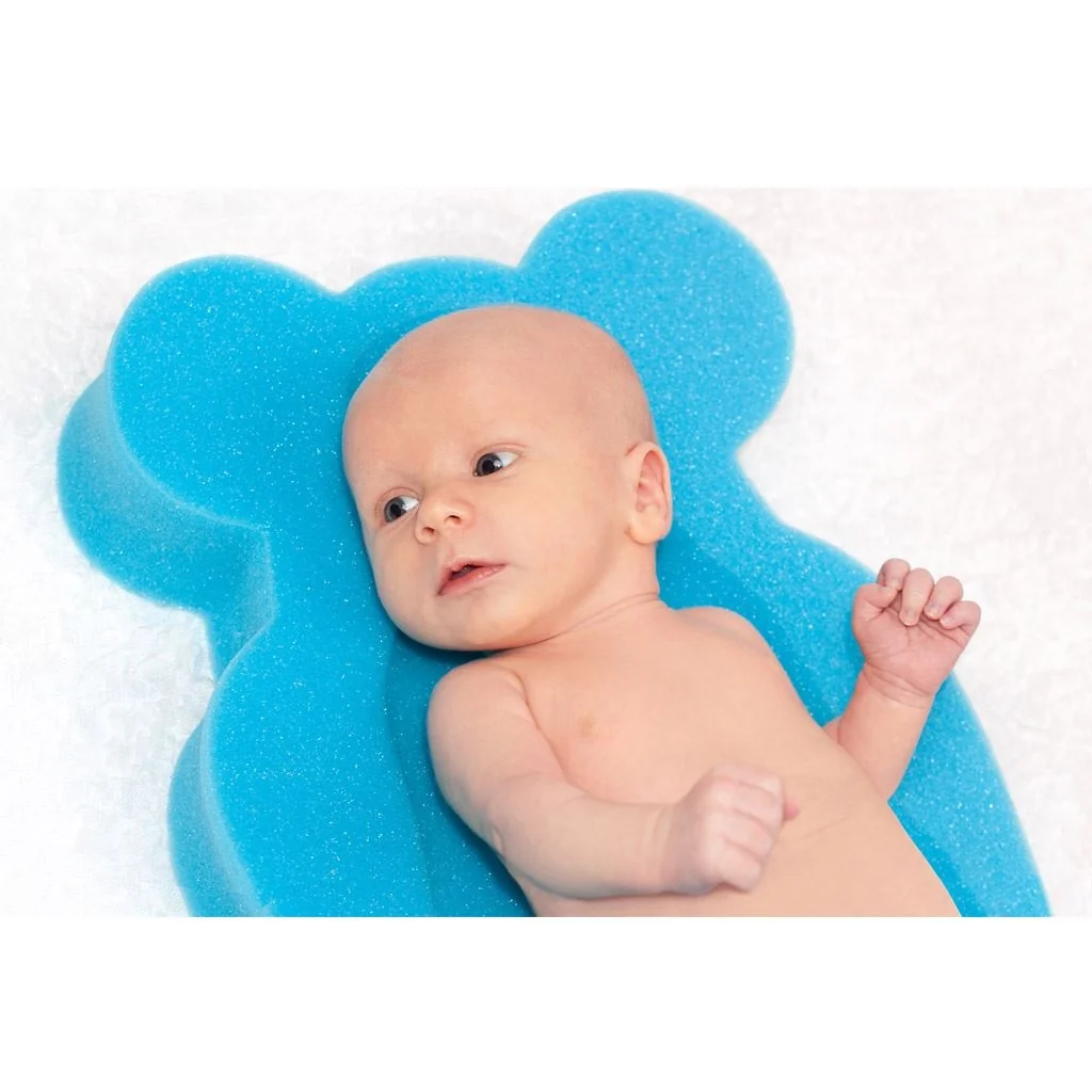 Penová podložka maxi New Baby medveď modrá , 20C32810