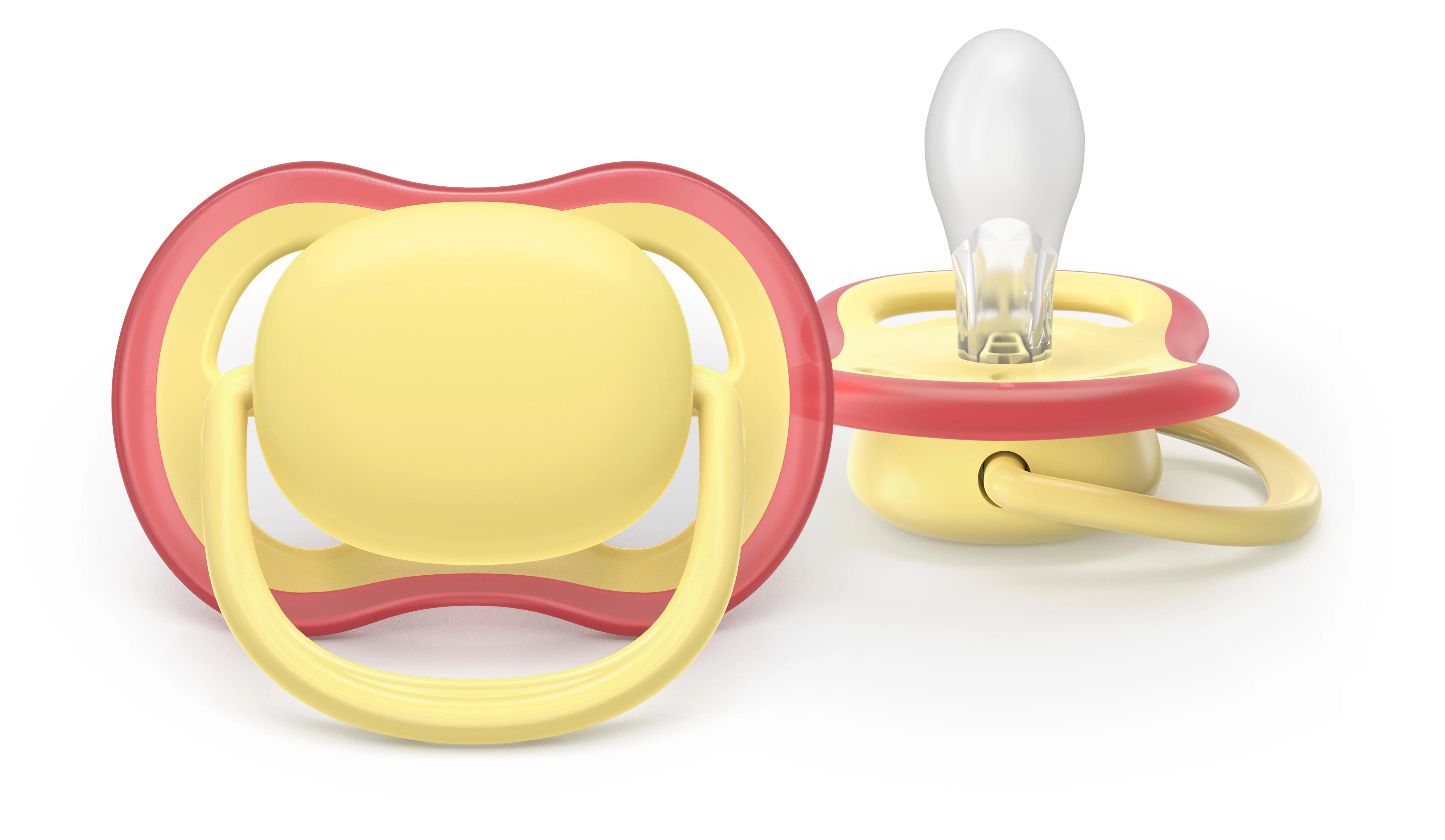 Philips AVENT - Cumlík Ultra air SCF087/03, 0-6 m, dievča, fialová/zelená 2 ks