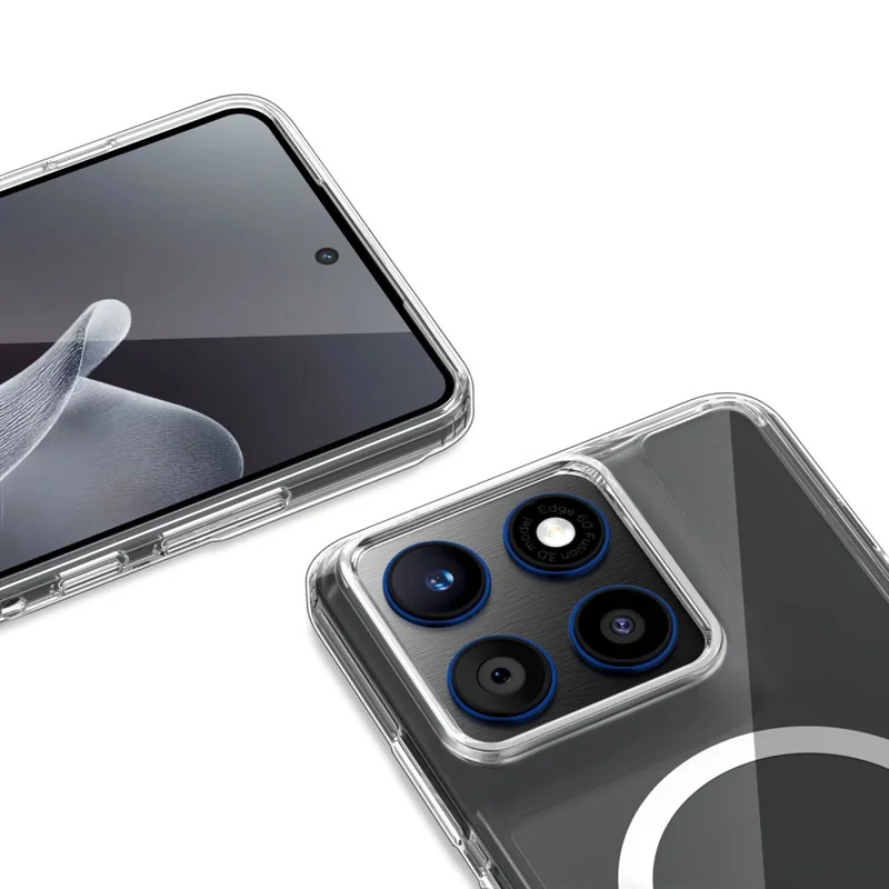 Tech-Protect FlexAir Hybrid MagSafe kryt na Motorola Edge 70 5G, priesvitný
