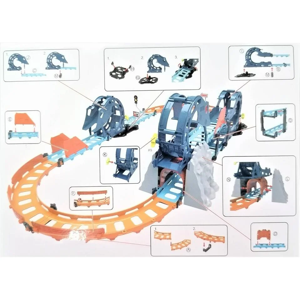 Autodráha Tumbling Track 110x42x19cm