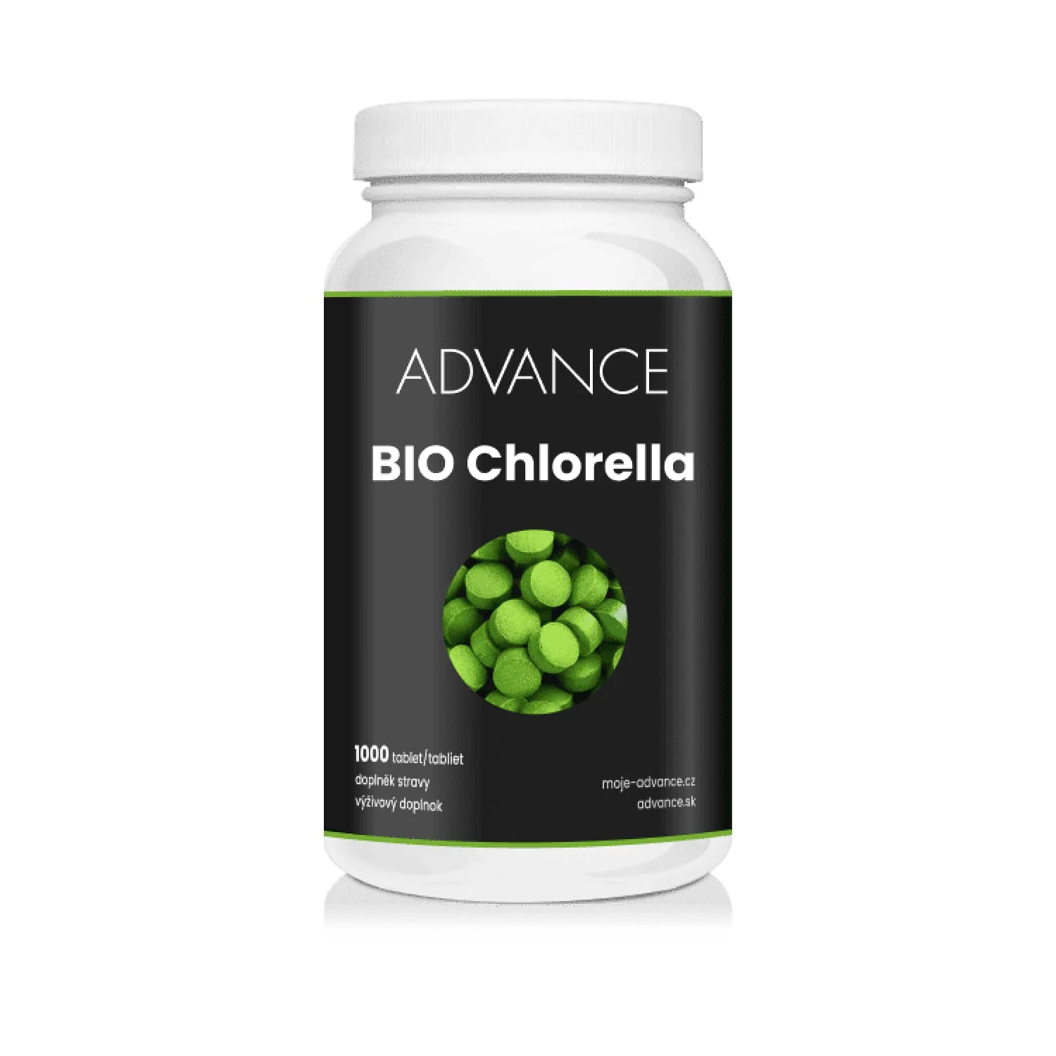 ADVANCE Chlorella BIO 1000 tabliet 1×1000 tbl, výživový doplnok