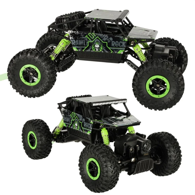 Auto, autíčko na diaľkové ovládanie - Rock Crawler HB 1:18 zelené 4x4