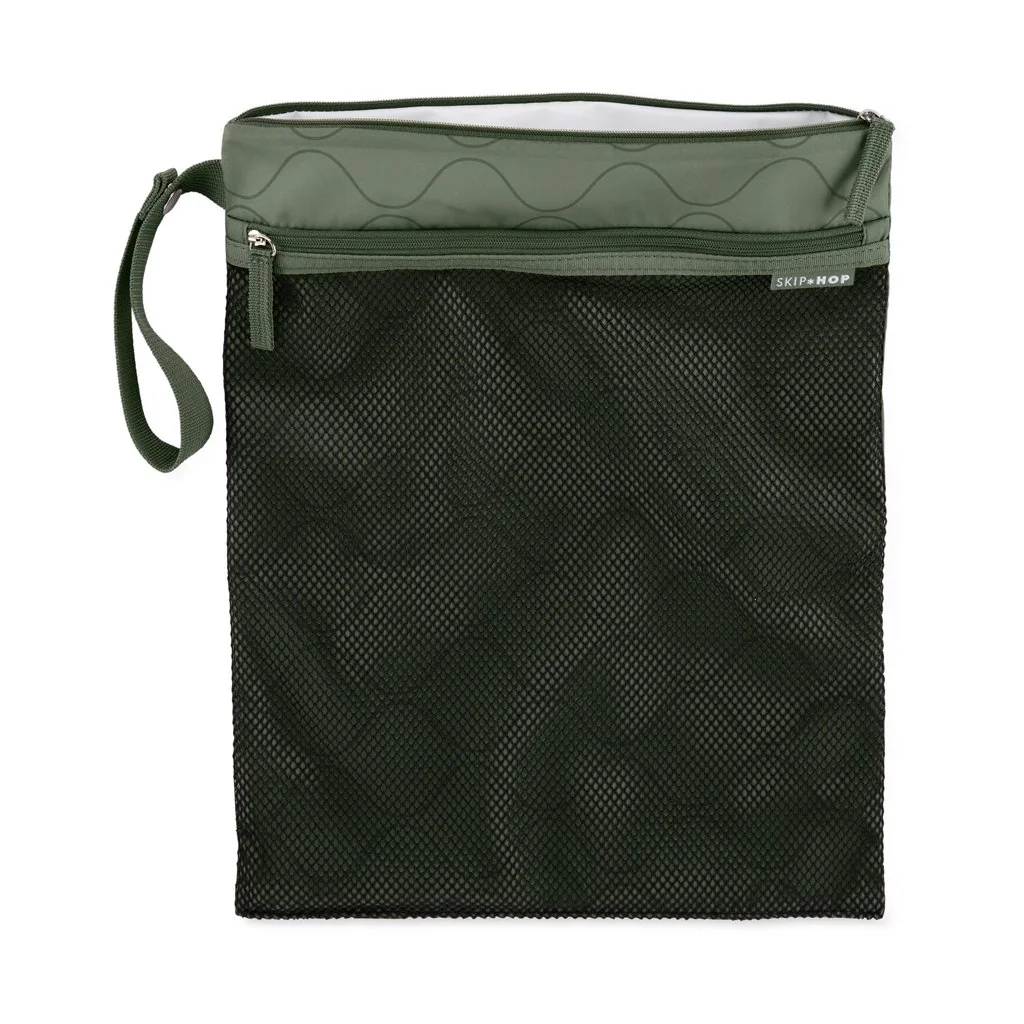 Vrecko nepremokavé Grab & go Dark sage 30 x 38 cm