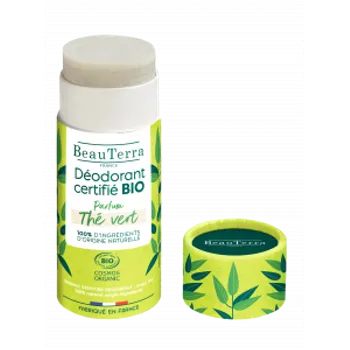 Beauterra Organic Deodorant Green Tea 50g 1×50 g, dezodorant