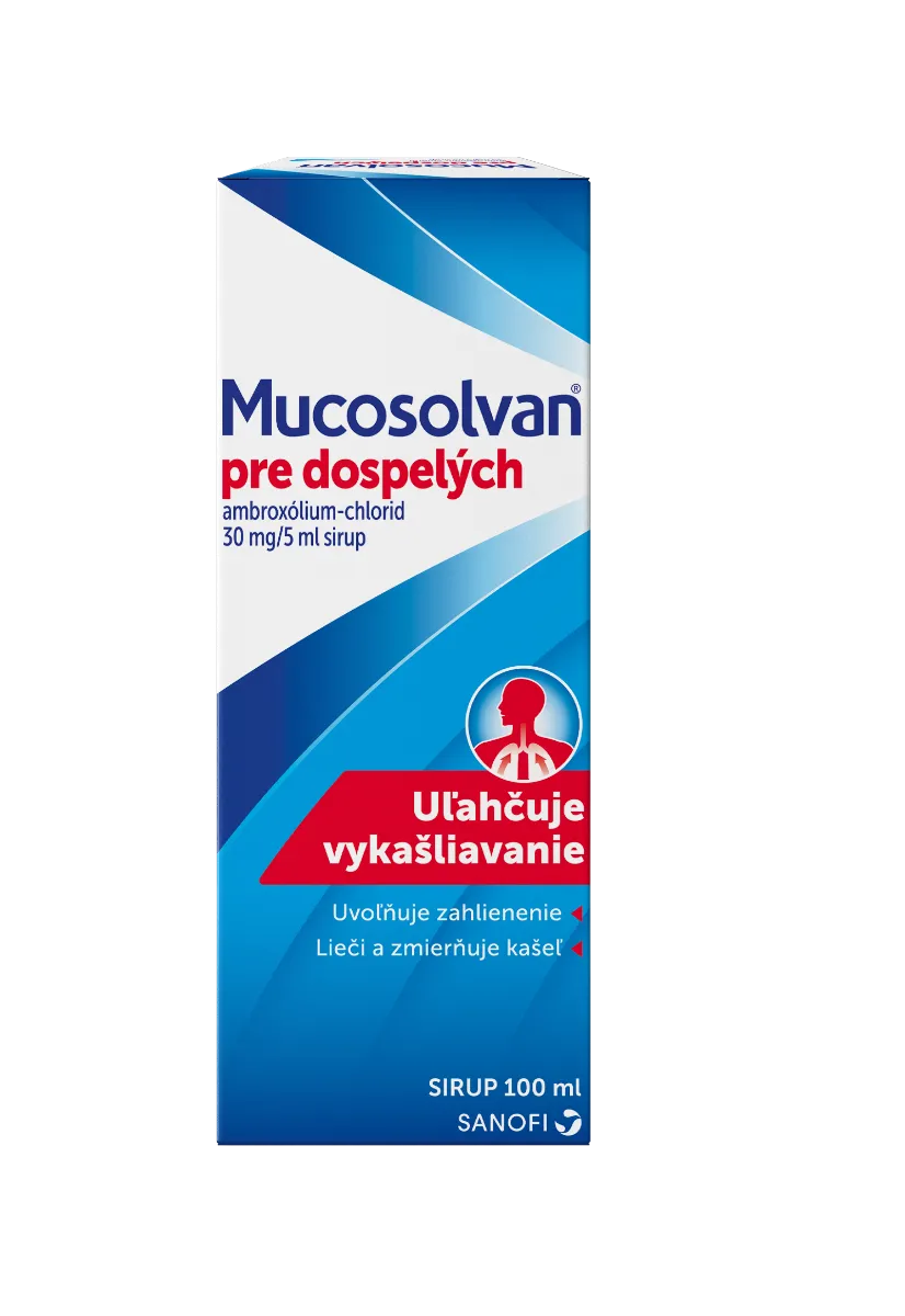 Mucosolvan Sirup pre dospelých 100 ml 1×100 ml, liek